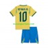 Maglie da Calcio Brasile Neymar JR 10 Bambino Prima Tenuta Mondiali 2026 Maniche Corte
