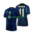 Maglie da Calcio Brasile Raphinha 11 Uomo Trasferta Tenuta Mondiali 2026 Maniche Corte