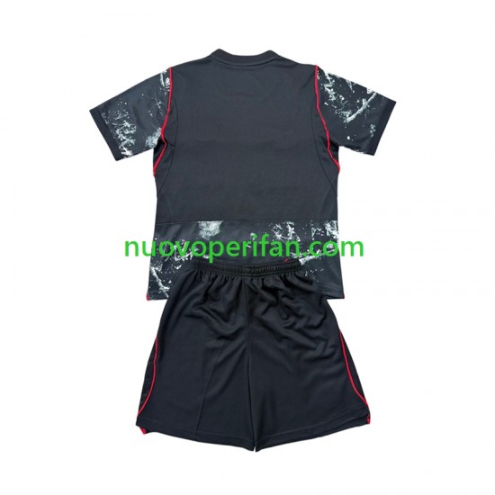 Maglie da Calcio Canada Bambino Trasferta Tenuta Mondiali 2026 Maniche Corte