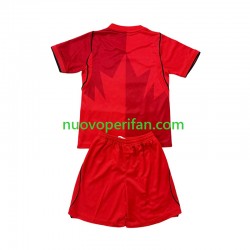 Maglie da Calcio Canada Bambino Prima Tenuta Mondiali 2026 Maniche Corte