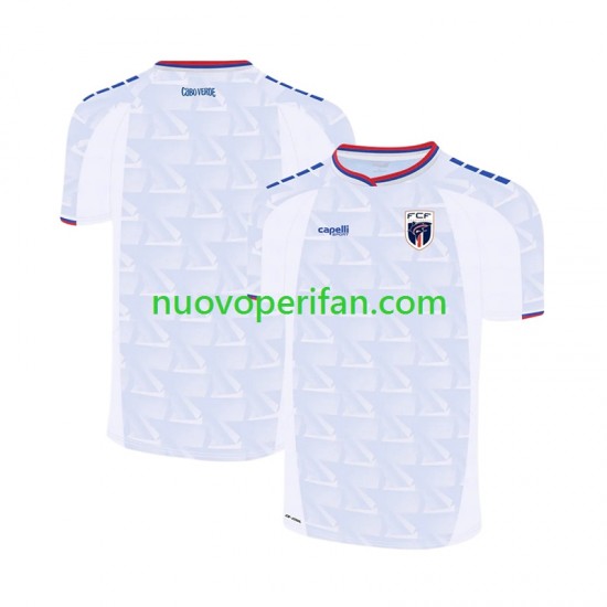 Maglie da Calcio Cape Verde Uomo Trasferta Tenuta Mondiali 2026 Maniche Corte