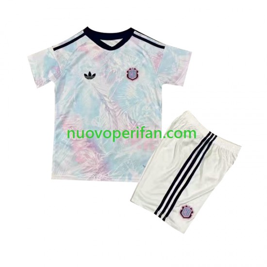 Maglie da Calcio Costa Rica Bambino Trasferta Tenuta 2026 Maniche Corte
