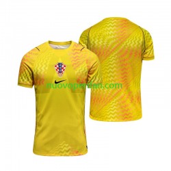 Maglie da Calcio Croazia Portiere Uomo Prima Tenuta Mondiali 2026 Maniche Corte