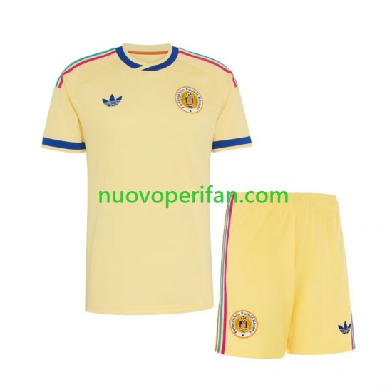 Maglie da Calcio Curacao Bambino Trasferta Tenuta Mondiali 2026 Maniche Corte