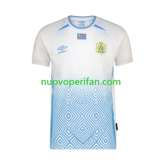 Maglie da Calcio DR Congo Uomo Prima Tenuta Mondiali 2026 Maniche Corte