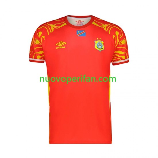Maglie da Calcio DR Congo Uomo Alternativa Tenuta Mondiali 2026 Maniche Corte