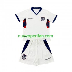 Maglie da Calcio Ecuador Bambino Alternativa Tenuta Mondiali 2026 Maniche Corte