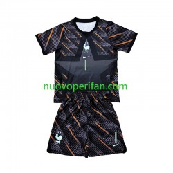 Maglie da Calcio Francia Brice Samba 1 Portiere Bambino Prima Tenuta Mondiali 2026 Maniche Corte