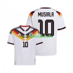 Maglie da Calcio Germania Jamal Musiala 10 Uomo Prima Tenuta Mondiali 2026 Maniche Corte