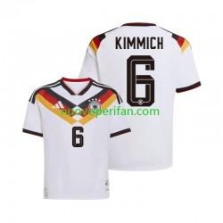 Maglie da Calcio Germania Joshua Kimmich 6 Uomo Prima Tenuta Mondiali 2026 Maniche Corte