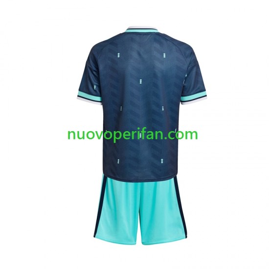 Maglie da Calcio Germania Bambino Trasferta Tenuta Mondiali 2026 Maniche Corte
