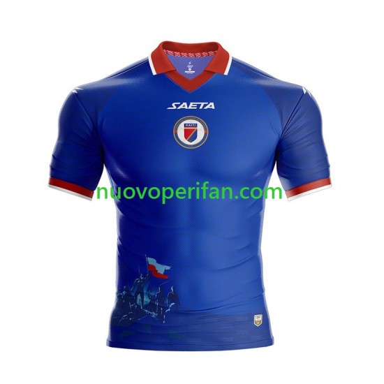 Maglie da Calcio Haiti Uomo Prima Tenuta Mondiali 2026 Maniche Corte