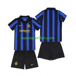 Maglie da Calcio Inter Milan Bambino Prima Tenuta 2026-2027 Maniche Corte