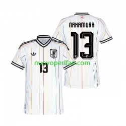 Maglie da Calcio Giappone Keito Nakamura 13 Uomo Trasferta Tenuta Mondiali 2026 Maniche Corte