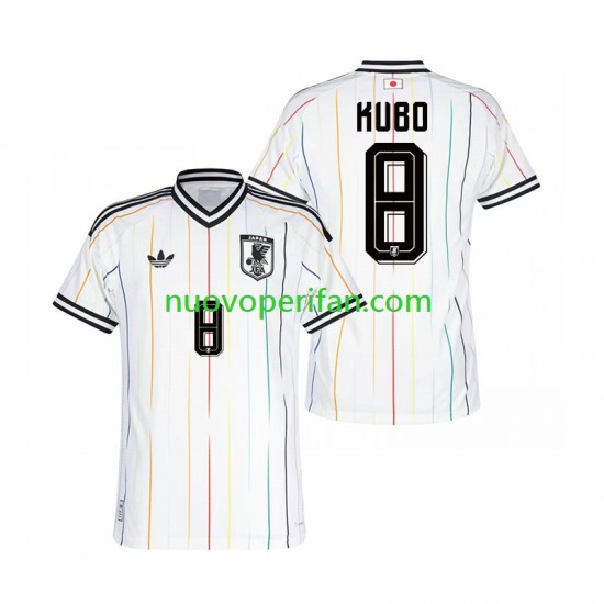 Maglie da Calcio Giappone Kubo 8 Uomo Trasferta Tenuta Mondiali 2026 Maniche Corte