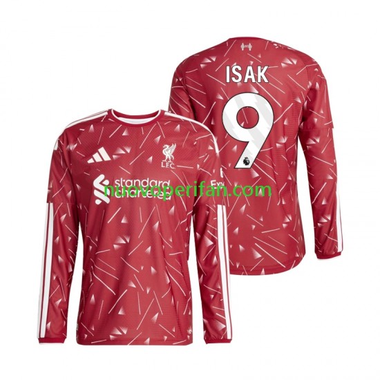 Maglie da Calcio Liverpool Alexander Isak 9 Uomo Prima Tenuta 2026-2027 Maniche Lunghe