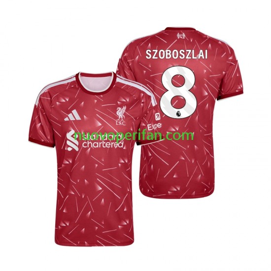 Maglie da Calcio Liverpool Dominik Szoboszlai 8 Uomo Prima Tenuta 2026-2027 Maniche Corte