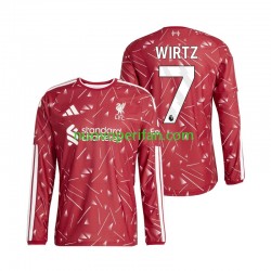 Maglie da Calcio Liverpool Florian Wirtz 7 Uomo Prima Tenuta 2026-2027 Maniche Lunghe