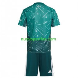 Maglie da Calcio Liverpool Portiere Bambino Prima Tenuta 2026-2027 Maniche Corte