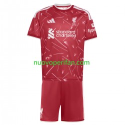Maglie da Calcio Liverpool Bambino Prima Tenuta 2026-2027 Maniche Corte