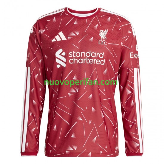 Maglie da Calcio Liverpool Uomo Prima Tenuta 2026-2027 Maniche Lunghe