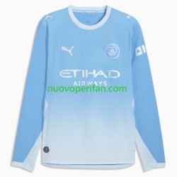 Maglie da Calcio Manchester City Uomo Prima Tenuta 2026-2027 Maniche Lunghe