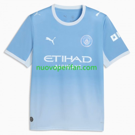 Maglie da Calcio Manchester City Uomo Prima Tenuta 2026-2027 Maniche Corte