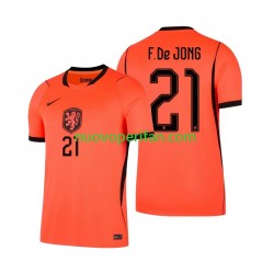 Maglie da Calcio Paesi Bassi Frenkie de Jong 21 Uomo Prima Tenuta Mondiali 2026 Maniche Corte
