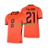 Maglie da Calcio Paesi Bassi Frenkie de Jong 21 Uomo Prima Tenuta Mondiali 2026 Maniche Corte