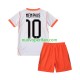 Maglie da Calcio Paesi Bassi Memphis Depay 10 Bambino Trasferta Tenuta Mondiali 2026 Maniche Corte