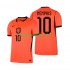 Maglie da Calcio Paesi Bassi Memphis Depay 10 Uomo Prima Tenuta Mondiali 2026 Maniche Corte