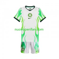 Maglie da Calcio Nigeria Bambino Trasferta Tenuta 2026 Maniche Corte