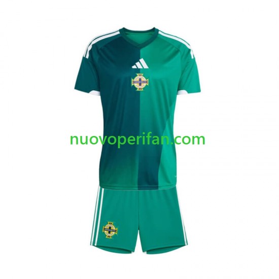 Maglie da Calcio Irlanda Del Nord Bambino Prima Tenuta 2026 Maniche Corte