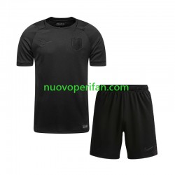 Maglie da Calcio Norvegia Bambino Trasferta Tenuta Mondiali 2026 Maniche Corte