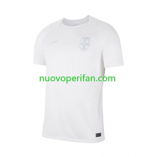 Maglie da Calcio Norvegia Uomo Alternativa Tenuta Mondiali 2026 Maniche Corte