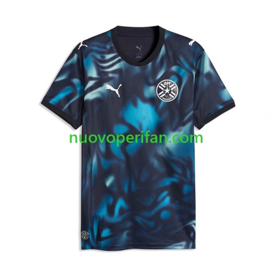 Maglie da Calcio Paraguay Uomo Trasferta Tenuta Mondiali 2026 Maniche Corte