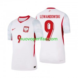 Maglie da Calcio Polonia Robert Lewandowski 9 Uomo Prima Tenuta 2026 Maniche Corte