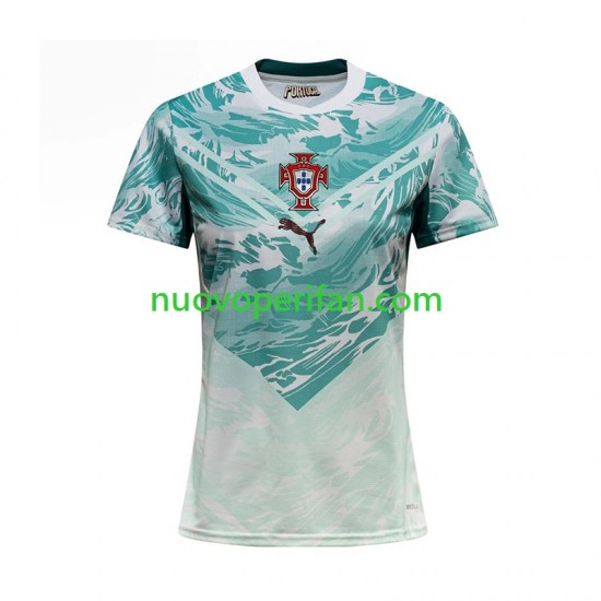 Maglie da Calcio Portogallo Donna Trasferta Tenuta Mondiali 2026 Maniche Corte