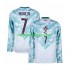 Maglie da Calcio Portogallo Cristiano Ronaldo 7 Uomo Trasferta Tenuta Mondiali 2026 Maniche Lunghe
