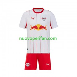 Maglie da Calcio RB Leipzig Bambino Prima Tenuta 2026-2027 Maniche Corte