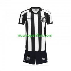 Maglie da Calcio Santos FC Bambino Trasferta Tenuta 2026-2027 Maniche Corte