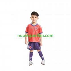 Maglie da Calcio Scozia Bambino Trasferta Tenuta Mondiali 2026 Maniche Corte