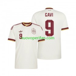 Maglie da Calcio Spagna Gavi 9 Uomo Trasferta Tenuta Mondiali 2026 Maniche Corte