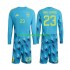 Maglie da Calcio Spagna Unai Simon 23 Portiere Bambino Prima Tenuta Mondiali 2026 Maniche Lunghe