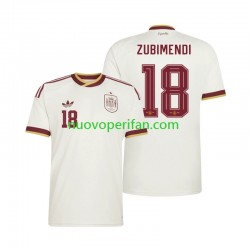 Maglie da Calcio Spagna Martin Zubimendi 18 Uomo Trasferta Tenuta Mondiali 2026 Maniche Corte