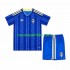 Maglie da Calcio Svezia Bambino Trasferta Tenuta Mondiali 2026 Maniche Corte