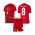 Maglie da Calcio Turchia Arda Guler 8 Bambino Prima Tenuta Mondiali 2026 Maniche Corte