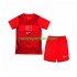 Maglie da Calcio Turchia Bambino Prima Tenuta Mondiali 2026 Maniche Corte
