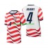 Maglie da Calcio Stati Uniti Tyler Adams 4 Uomo Prima Tenuta Mondiali 2026 Maniche Corte