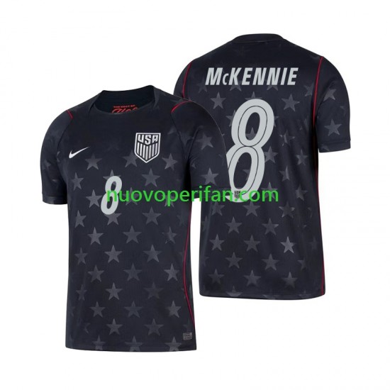 Maglie da Calcio Stati Uniti Weston McKennie 8 Uomo Trasferta Tenuta Mondiali 2026 Maniche Corte